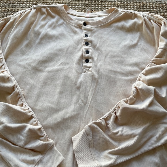 NEW Free People Flow State Layer Long Sleeve Tee - Picture 7 of 14